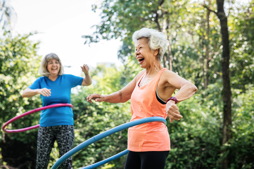 exercise in your backyard